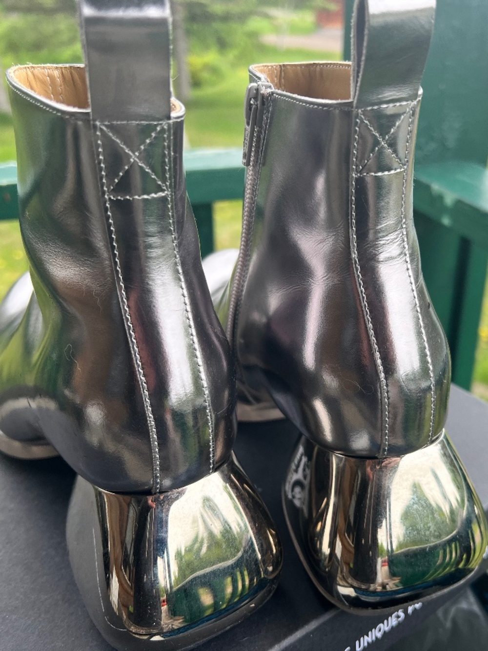 John Fluevog W7 F-TRIP ETTA: SILVER - Picture 5 of 6
